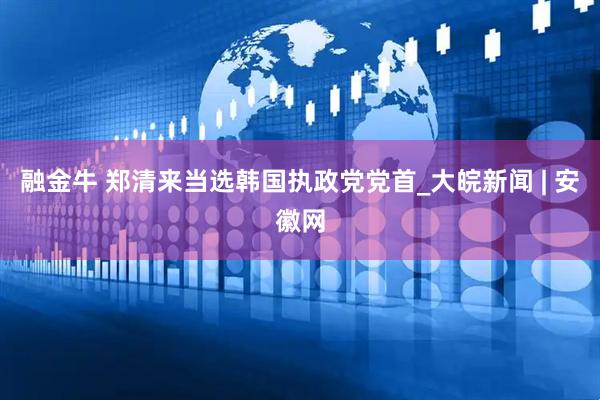 融金牛 郑清来当选韩国执政党党首_大皖新闻 | 安徽网