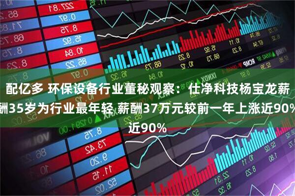 配亿多 环保设备行业董秘观察：仕净科技杨宝龙薪酬35岁为行业最年轻 薪酬37万元较前一年上涨近90%