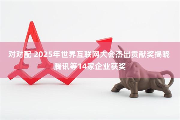 对对配 2025年世界互联网大会杰出贡献奖揭晓 腾讯等14家企业获奖