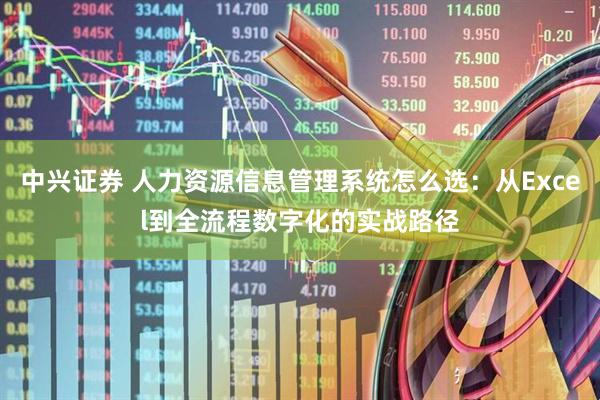 中兴证券 人力资源信息管理系统怎么选：从Excel到全流程数字化的实战路径
